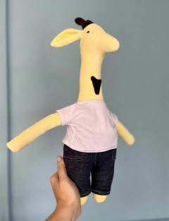 Girafa Camiseta Personalizada - Baby Me and Company