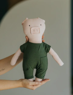 Pig Porquinho com Macacão