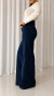 Extra Wid Leg Elastizado Azul - comprar online