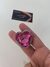 PLUG ANAL DE AÇO COM PEDRA DE CRISTAL TAMANHO P
