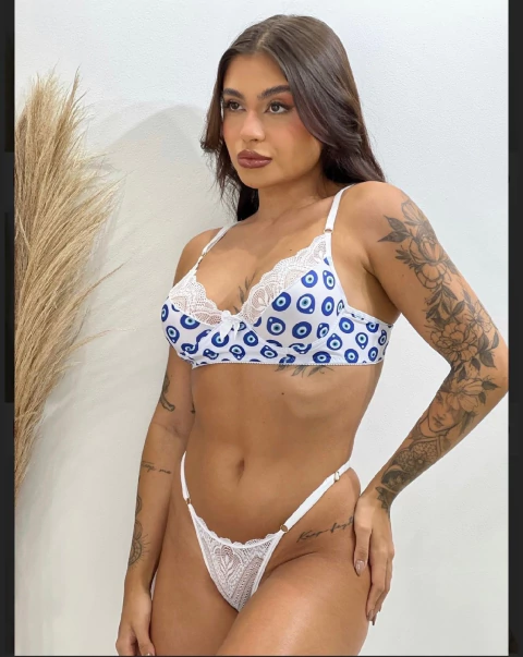 Conjunto Olho Grego - comprar online