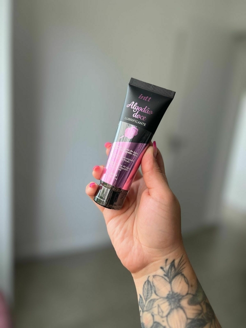 Lubrificante a Base de Água Sabor Algodão Doce 50ml Intt - comprar online