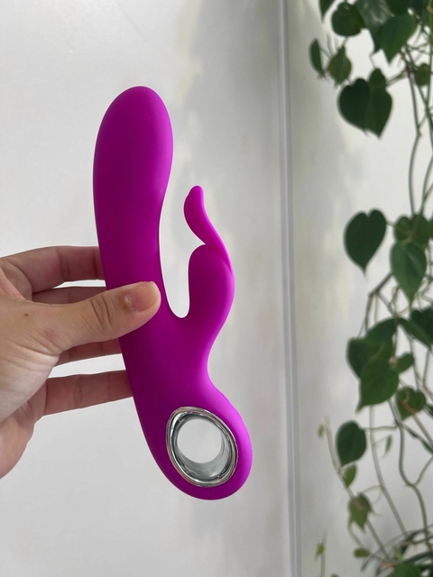 Hot Rabbit Massageador com 7 modos de vibração