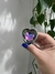 PLUG ANAL DE AÇO COM PEDRA DE CRISTAL TAMANHO P