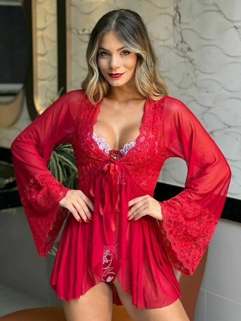 Robe Cristal Vermelho