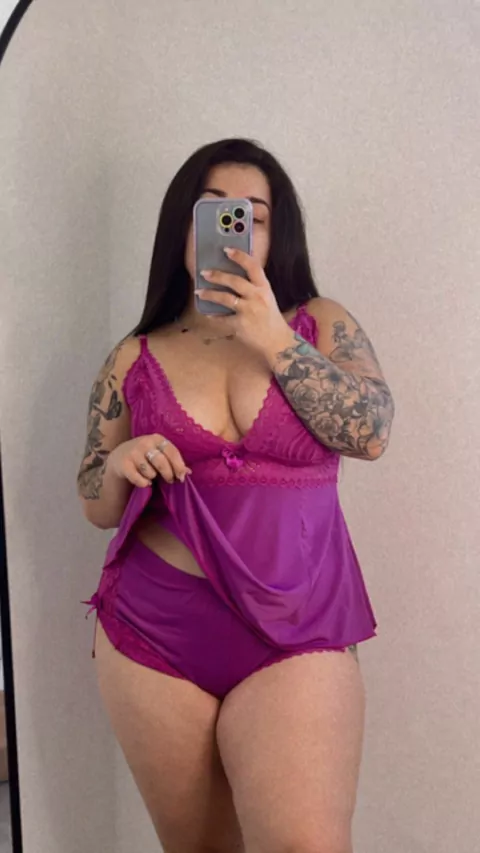 Baby Doll Anna Roxo - comprar online