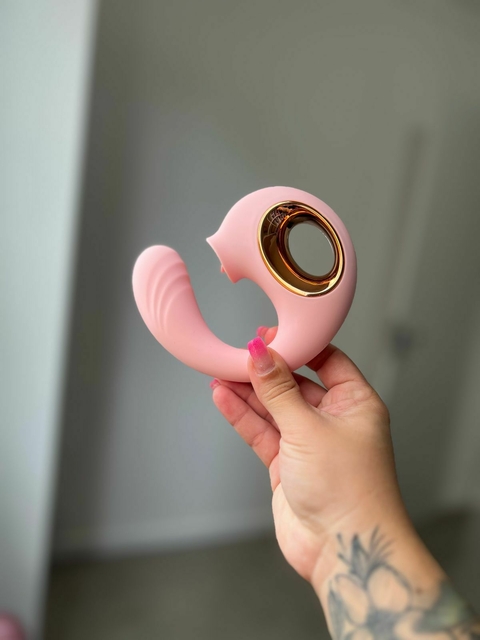Vibrador de Ponto G e Clitóris com Língua - comprar online