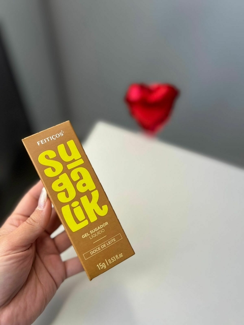 Sugalik Sugador Líquido Comestível com Extrato de Jambu 15g DOCE DE LEITE - comprar online