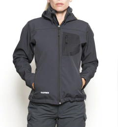 Campera ciclón con capucha D - raffike