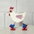 Adorno Galinha de Patins