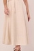 Vestido Cru Linho Bordados Em Crochê Godê Midi 302319 Fascinius na internet