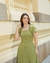 Imagem do Vestido em Crepe Anarruga Monreale Verde 1027 Valentina Sirrah
