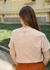 Blusa em Viscose Ravenna Listra Marrom 1017 Valentina Sirrah - comprar online