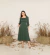 Vestido em visco Twiil Icaraí Verde Musgo 1168 Valentina Sirrah - loja online