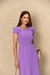 Vestido em Crepe com Babados Lilás Castilho 1066 Valentina Sirrah na internet