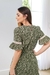 Vestido em Crepe Estampado Frutal Verde 1133 Valentina Sirrah - Via Karol I Moda Evangélica I Frete Grátis Estado de SP I Parcele até 6x