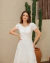 Vestido em Laise Cannes Branco 1063 Valentina Sirrah - comprar online