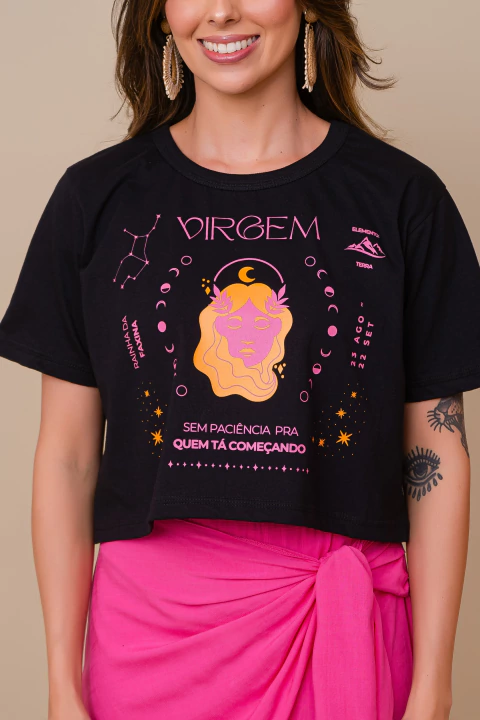 Cropped Virgem ( forma pequena)