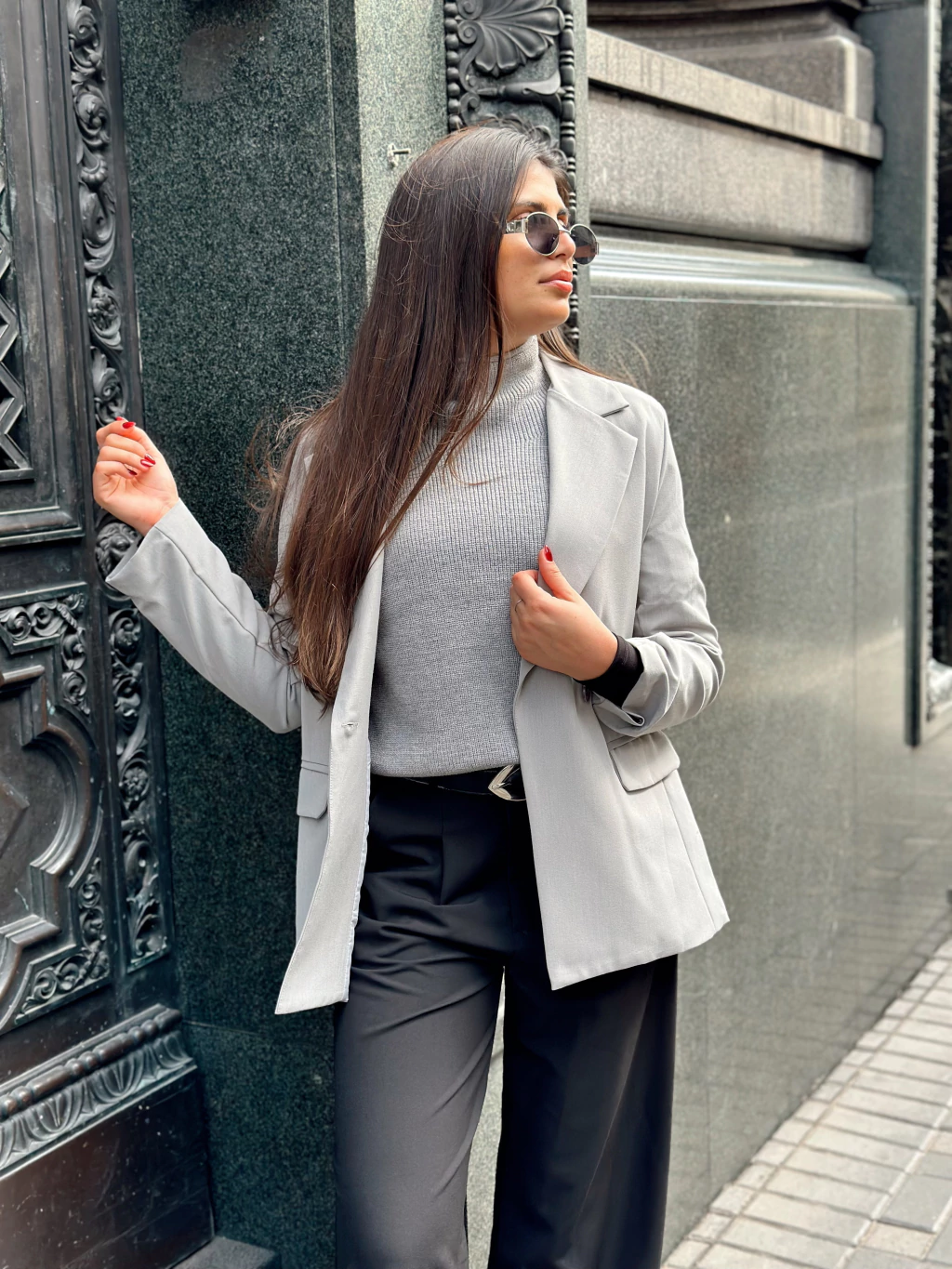 Blazer Zara NEW (Gris claro)