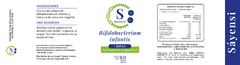 Bifidobacterium infantis 1 billón · 60 cápsulas - Sáyensi