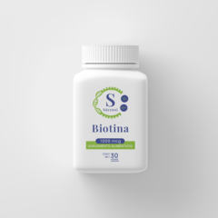 Biotina · 1000 mcg 30 cápsulas