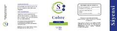 Cobre · 3 mg 30 cápsulas - Sáyensi