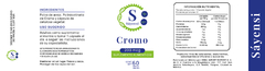 Cromo · 200 mcg 60 cápsulas - Sáyensi