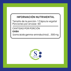 GABA · 500 mg 60 cápsulas - comprar en línea