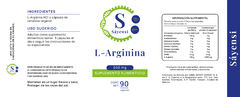 L-Arginina · 650 mg 90 cápsulas - Sáyensi