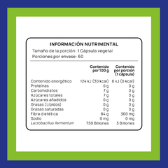Lactobacillus fermentum 3 billones · 60 cápsulas - comprar en línea