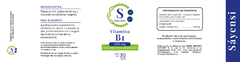 Vitamina B1 · 100 mg 30 cápsulas - Sáyensi
