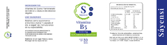 Vitamina B5 · 500 mg 30 cápsulas - Sáyensi