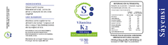 Vitamina K2 · 30 cápsulas 100 mcg - comprar en línea