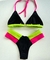 Conjunto Fixo Preto Canelado Com neon - comprar online