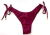 Calcinha Asa-delta Vinho Canelado