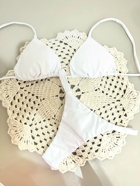 Conjunto Cortininha Branco
