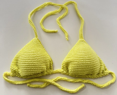 Top Cortininha verde Mônaco