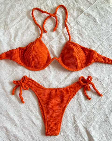 Conjunto Aro V Laranja Mônaco