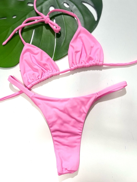 Conjunto Cortininha Rosa Claro - comprar online
