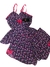 SHORT DOLL MALHA FRIA ALÇAS FINAS EM LIGANETE ESTAMPADO - comprar online