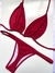 BIQUÍNI DE FITA VERMELHO MARSALA - comprar online