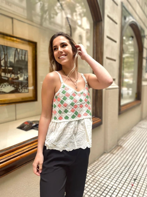 Musculosa HIMEJI crochet (ruch5069)