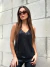 Musculosa AOYAMA con lentejuelas (ru1758) en internet