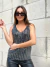 Musculosa AOYAMA con lentejuelas (ru1758)
