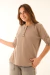 Imagen de Remera botones morley elástizado