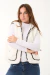 Chaleco XOEL corderito c/ bolsillo y capucha (ruk70069) - comprar online