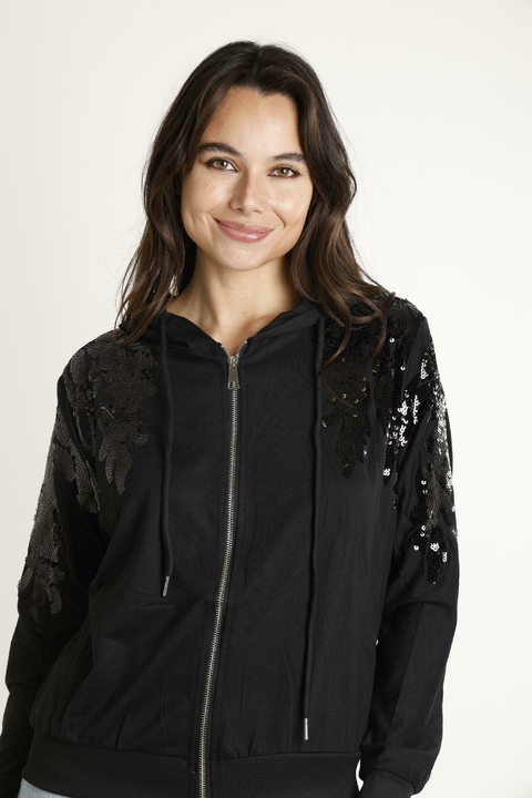 Campera HORUS rústica c/lentejuelas (ruk70045) - comprar online