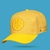 Aba Curva Leather Yellow - comprar online