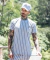 Camiseta M Stripes Mescle Grey