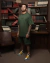 Conjunto Oversized Basic Moss Green